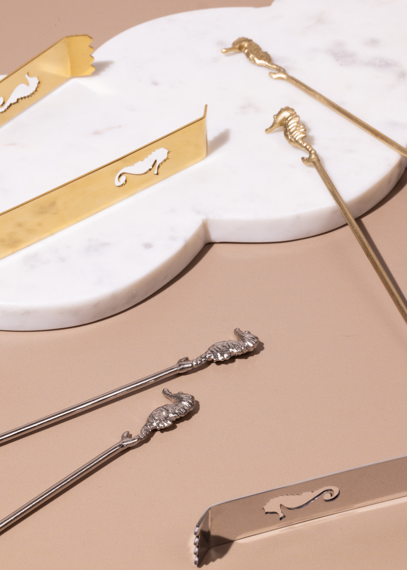Mirissa Tongs - Gold