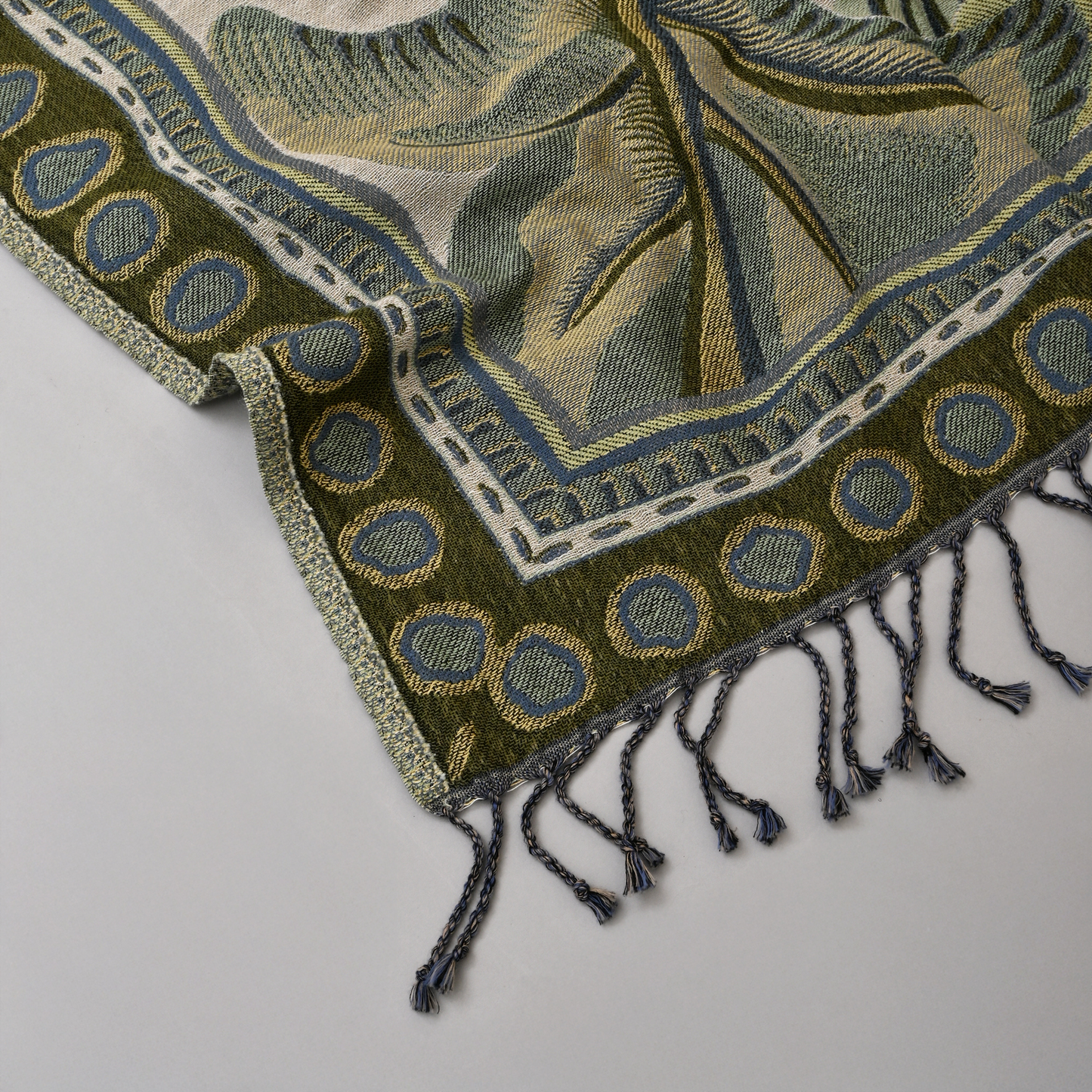The Tropical Green Throw 125cm x 175cm