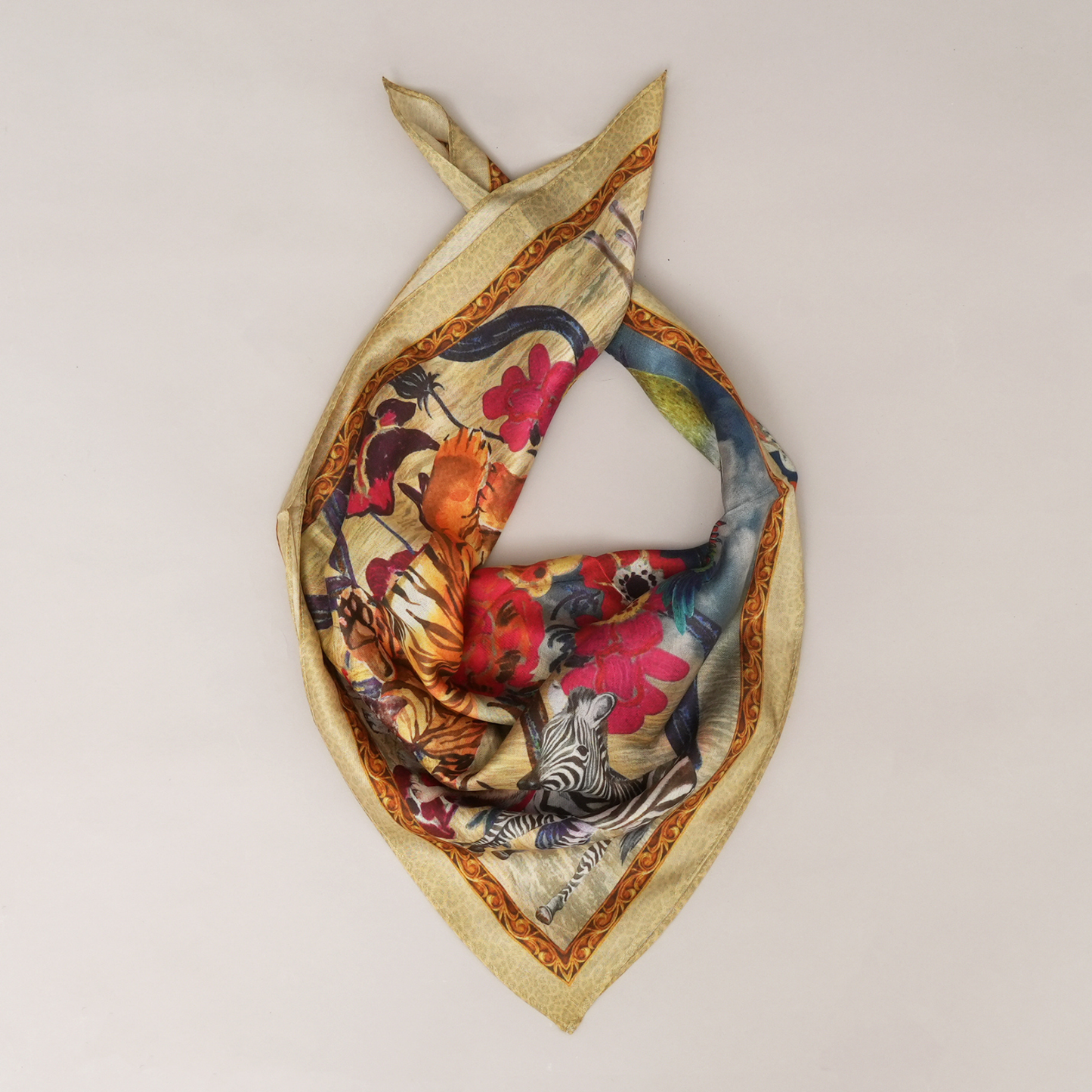 Scarf | Mulberry Silk Vivid Nature