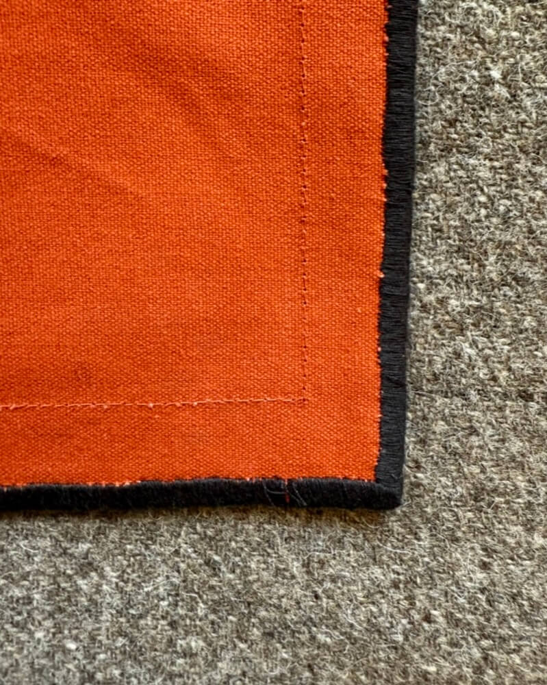 Marna | Solid Rust Cushion Cover