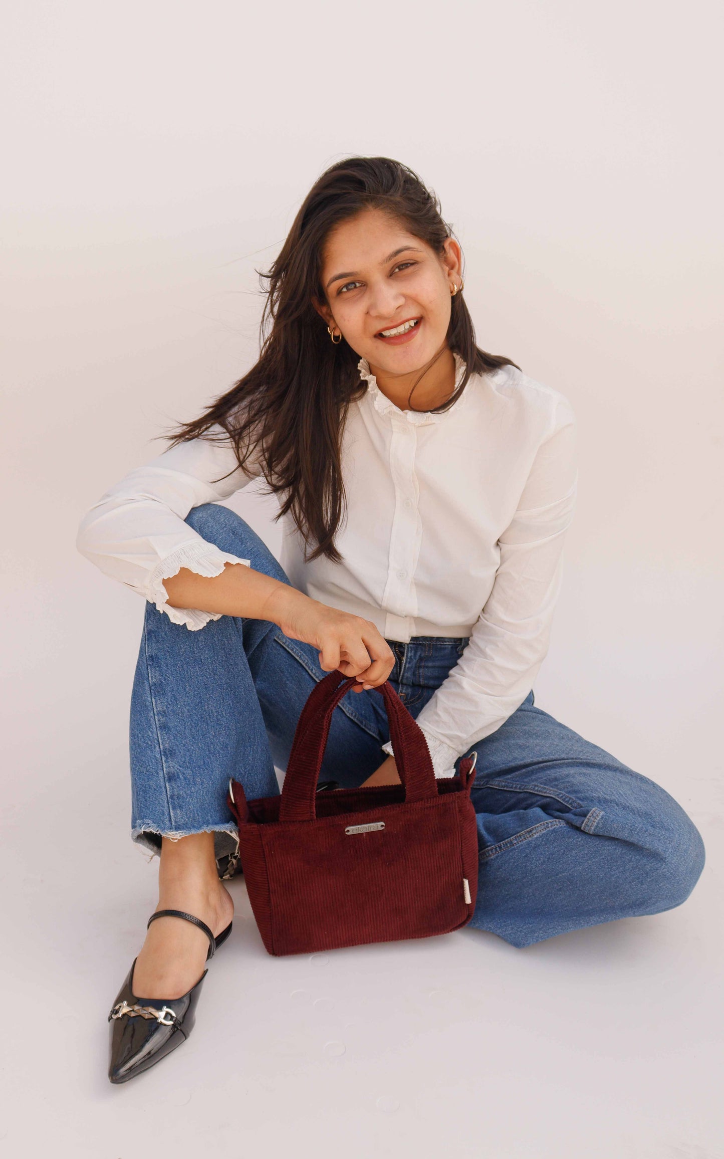 Corduroy Mini Tote
