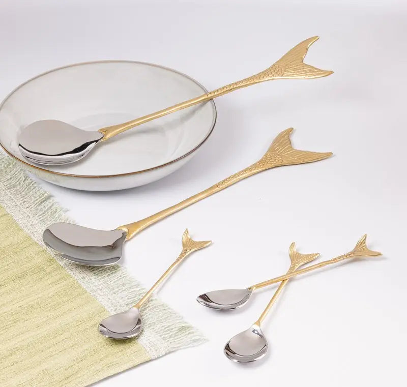 Mermaid Salad Server Set