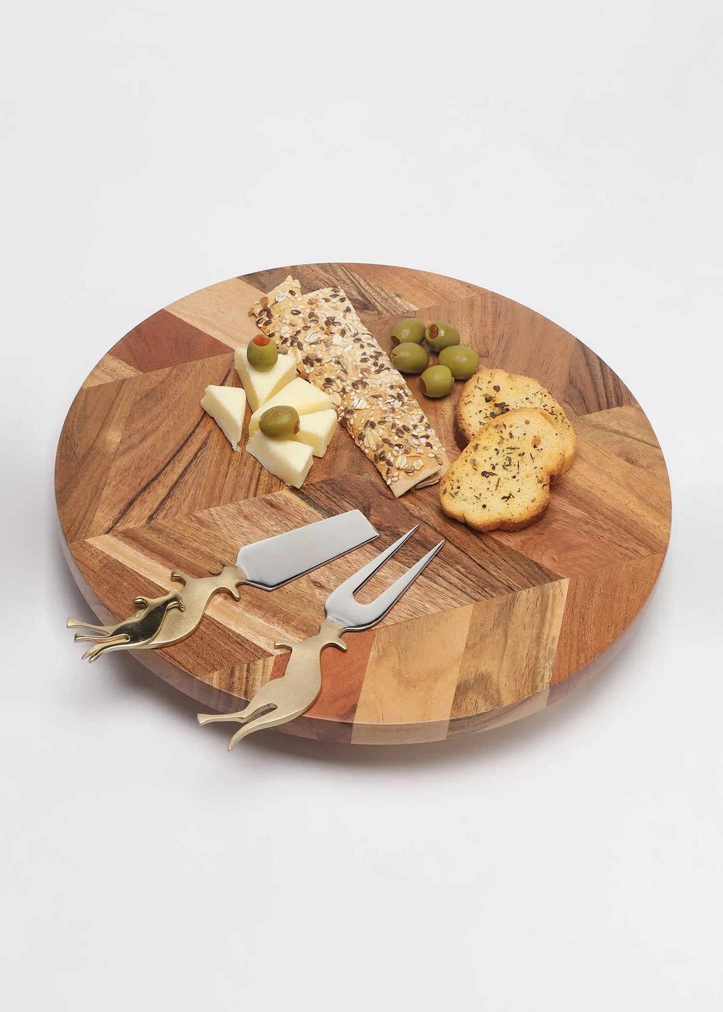 Raised Wooden Platter