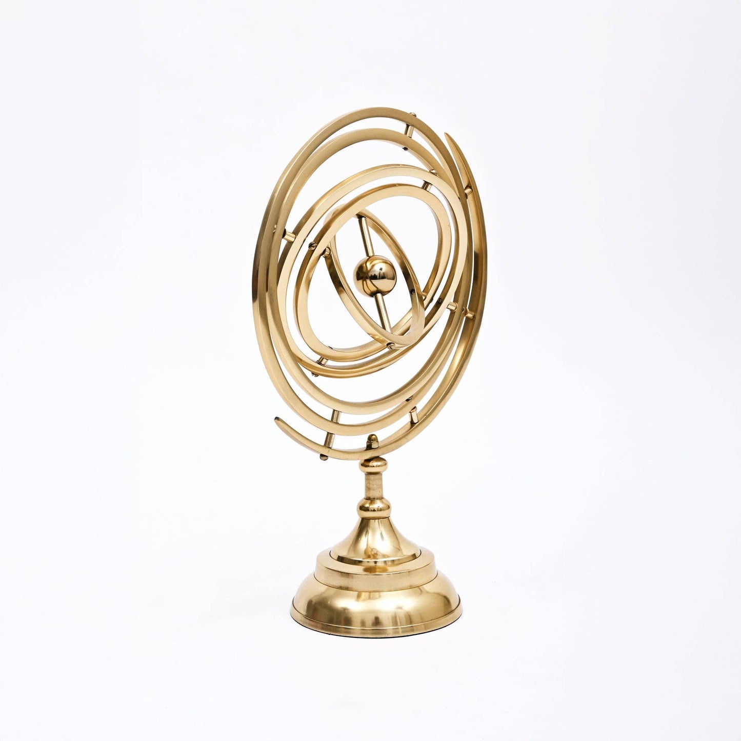 Classic Gold Armillary Sphere Decorative Sculpture