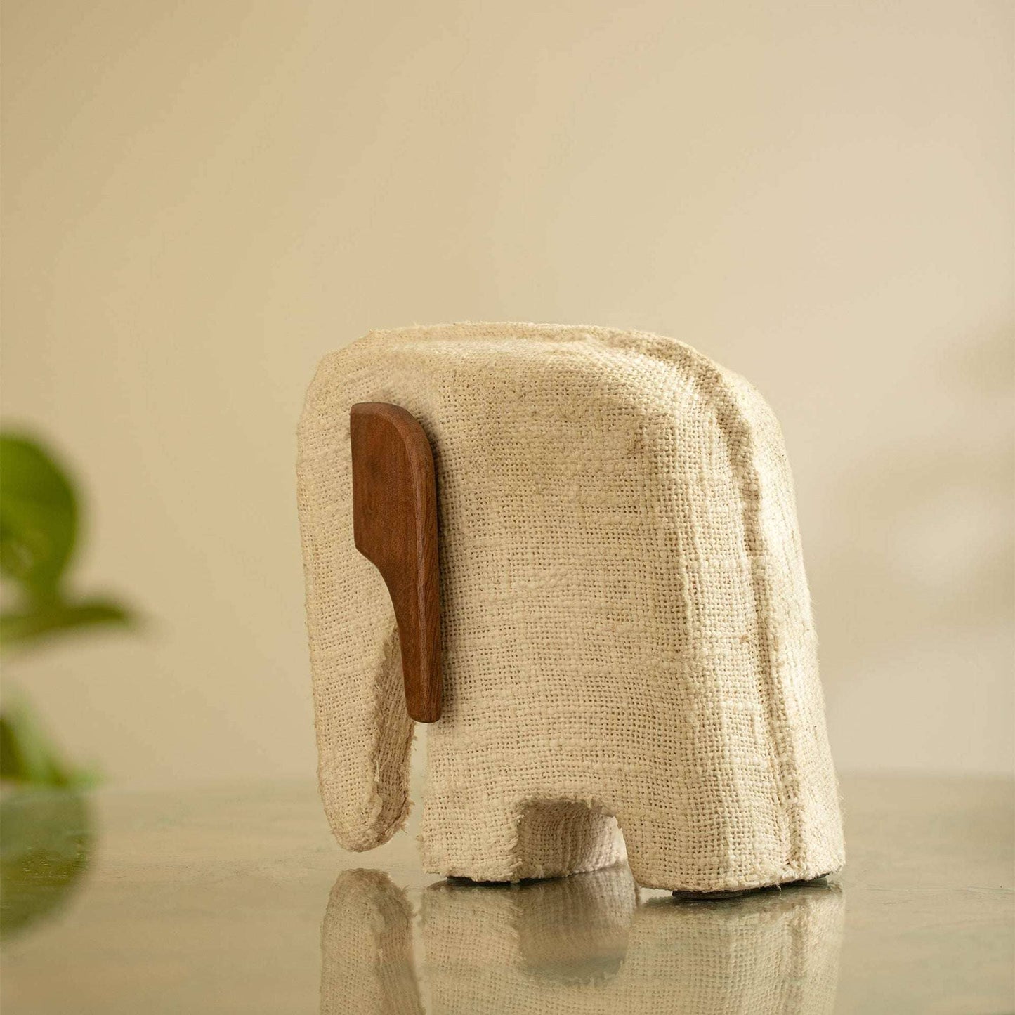 Anarva Large Elephant Sculpture–Eco-Friendly Statement Decor