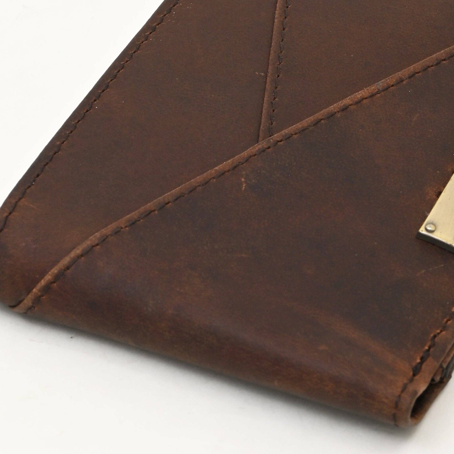 Premium Wallet Waxy Brown Slim Men’s Bifold Wallet
