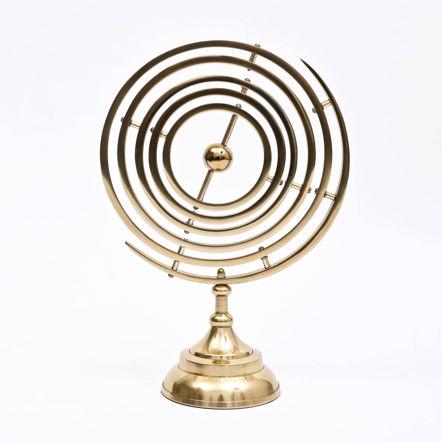 Classic Gold Armillary Sphere Decorative Sculpture