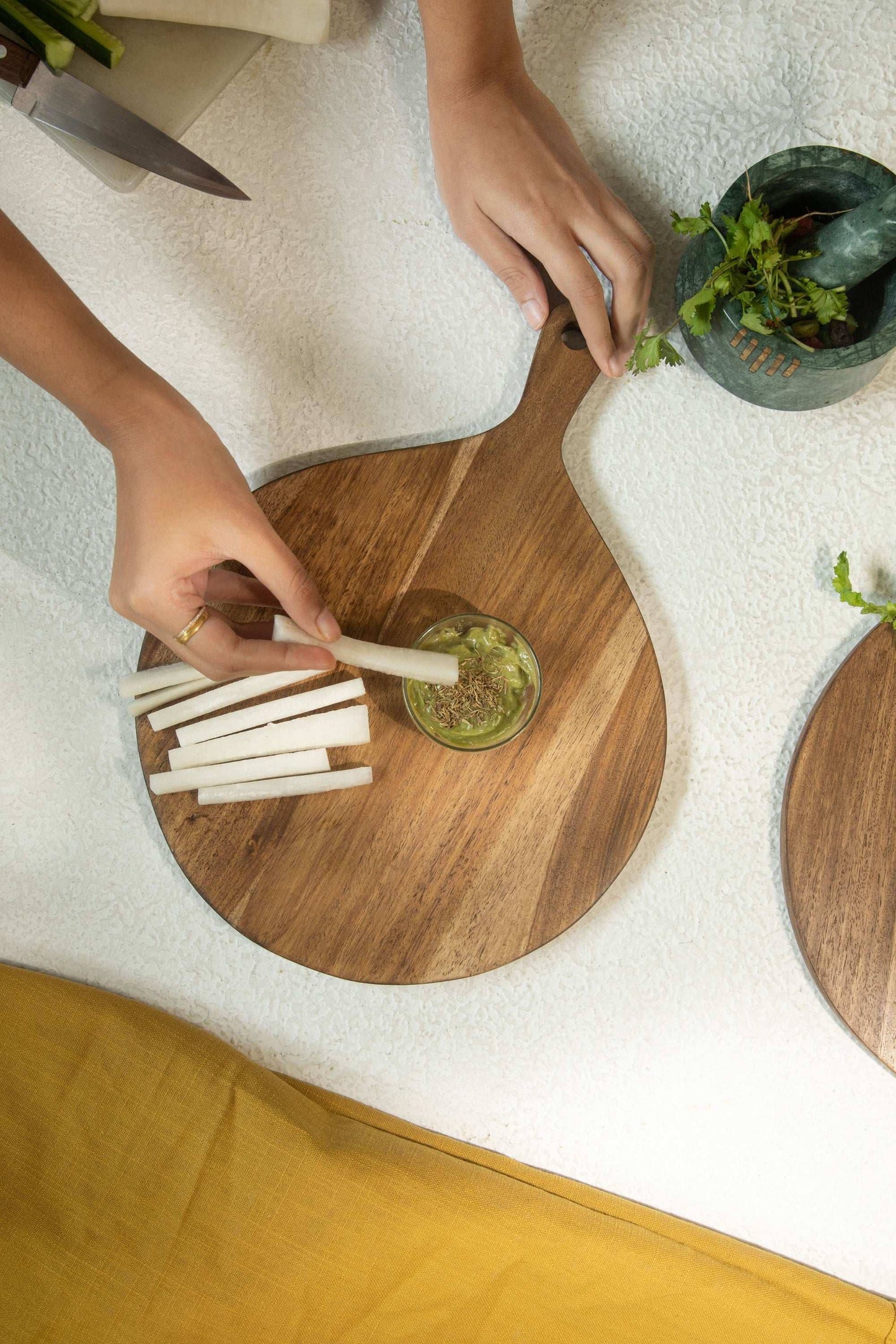 Laimai Small Mango Wood Chopping Serving Board