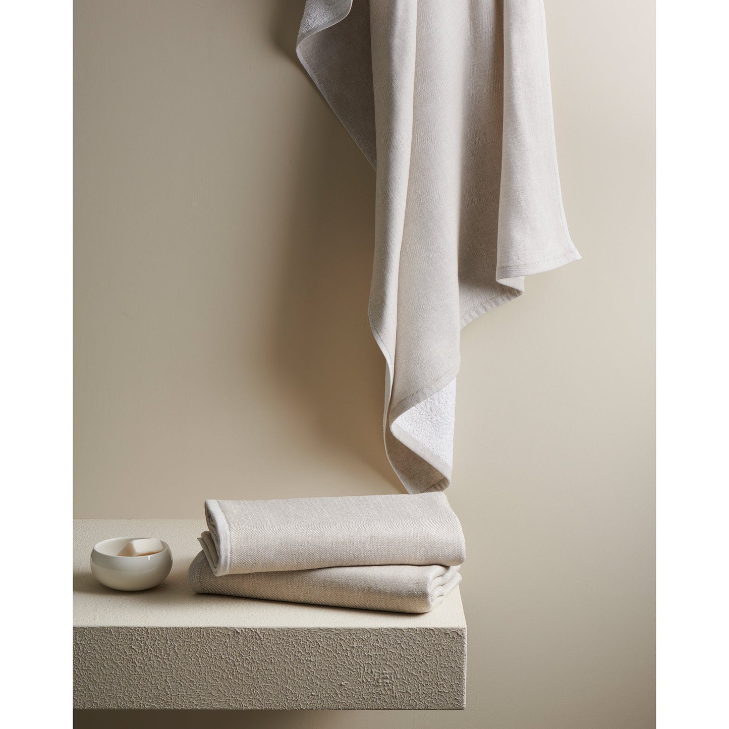 Earth Stucco | Cotton Bamboo | Hammam Terry | Bath Towel