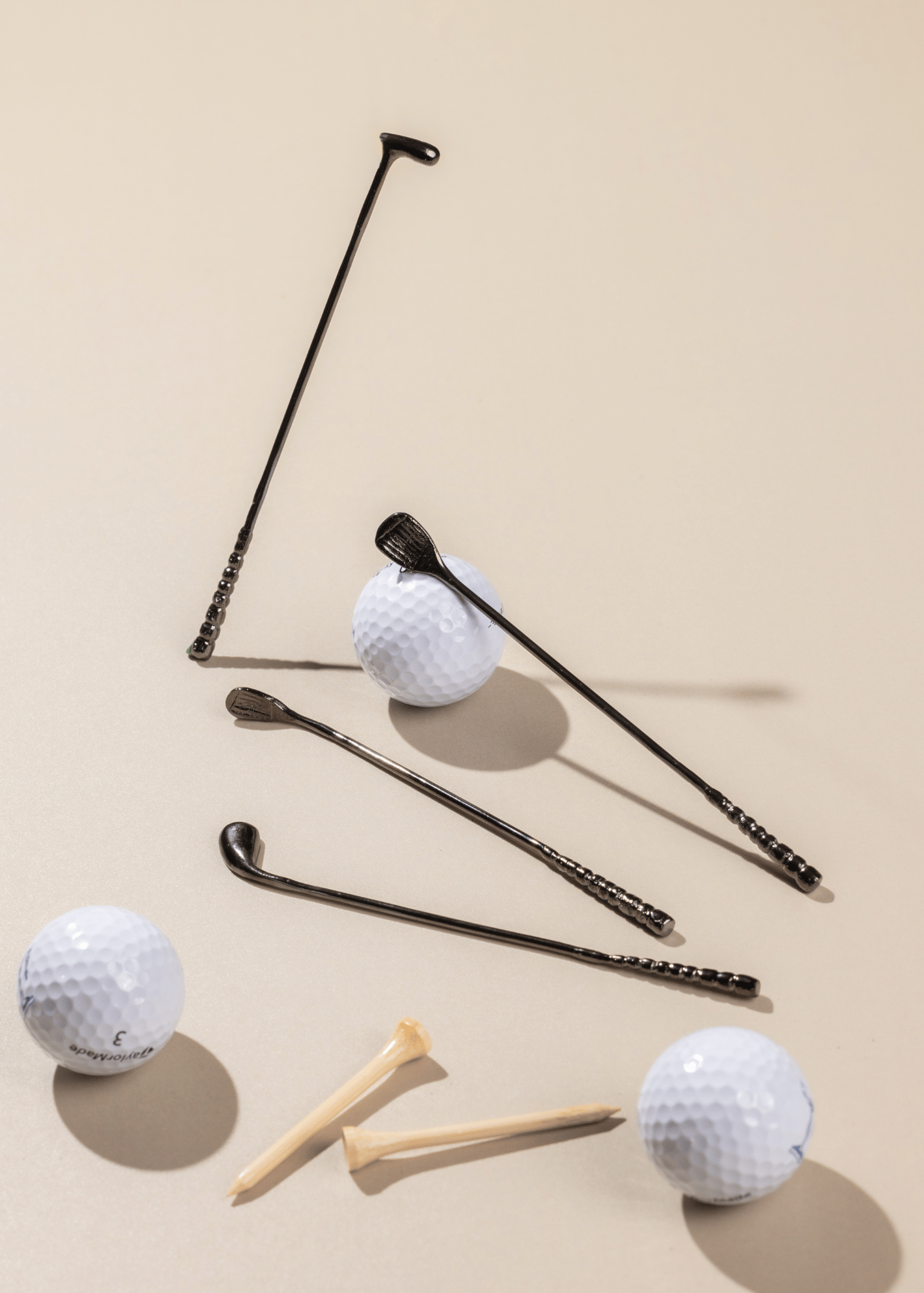 Tee-Time Cocktail Stirrers