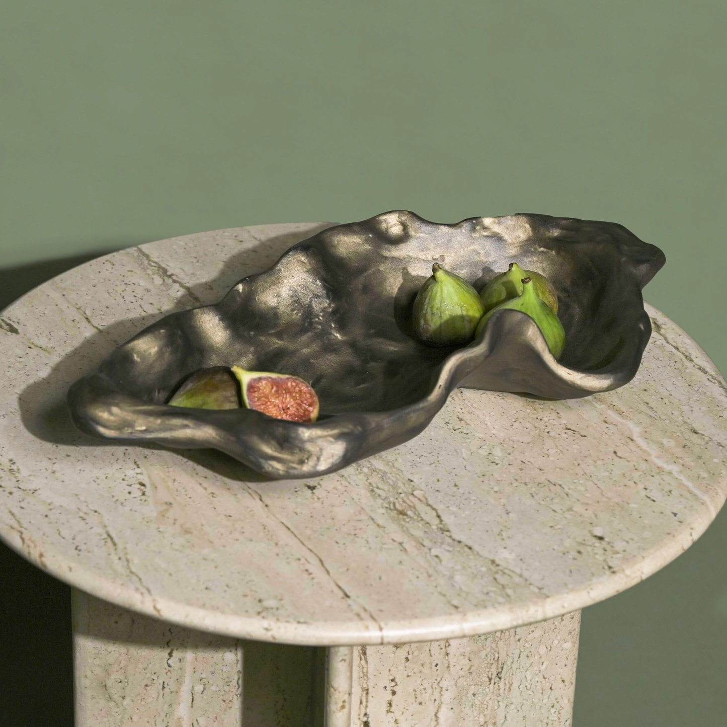 Serving Bowl | Dust Two Sizes Food Safe Handmade | Marble