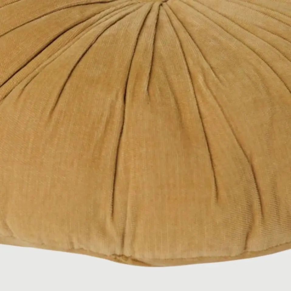 Cuddle Sand Velvet Round Cushion SanctuaryLiving
