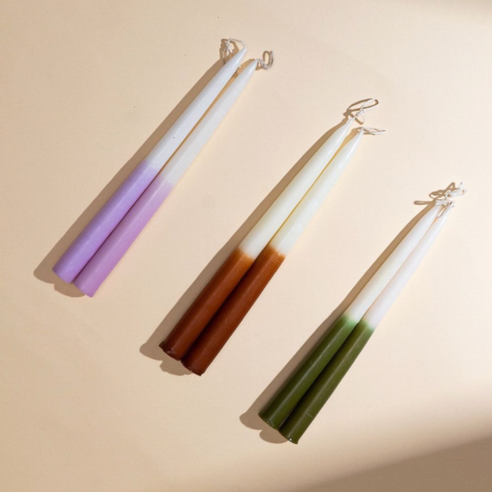 Ombré Hand-dipped Taper Candles