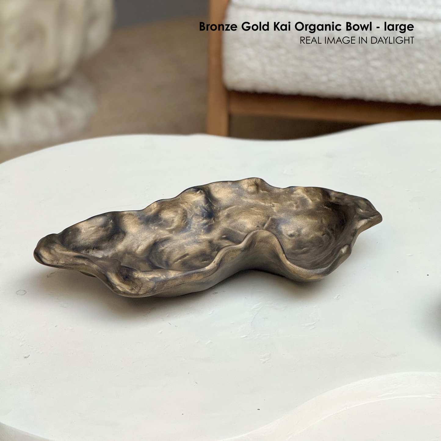 Serving Bowl | Dust Two Sizes Food Safe Handmade | Marble