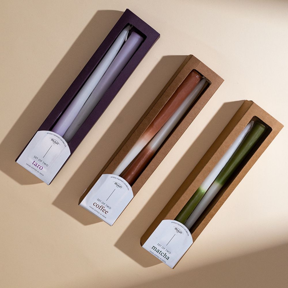 Ombré Hand-dipped Taper Candles