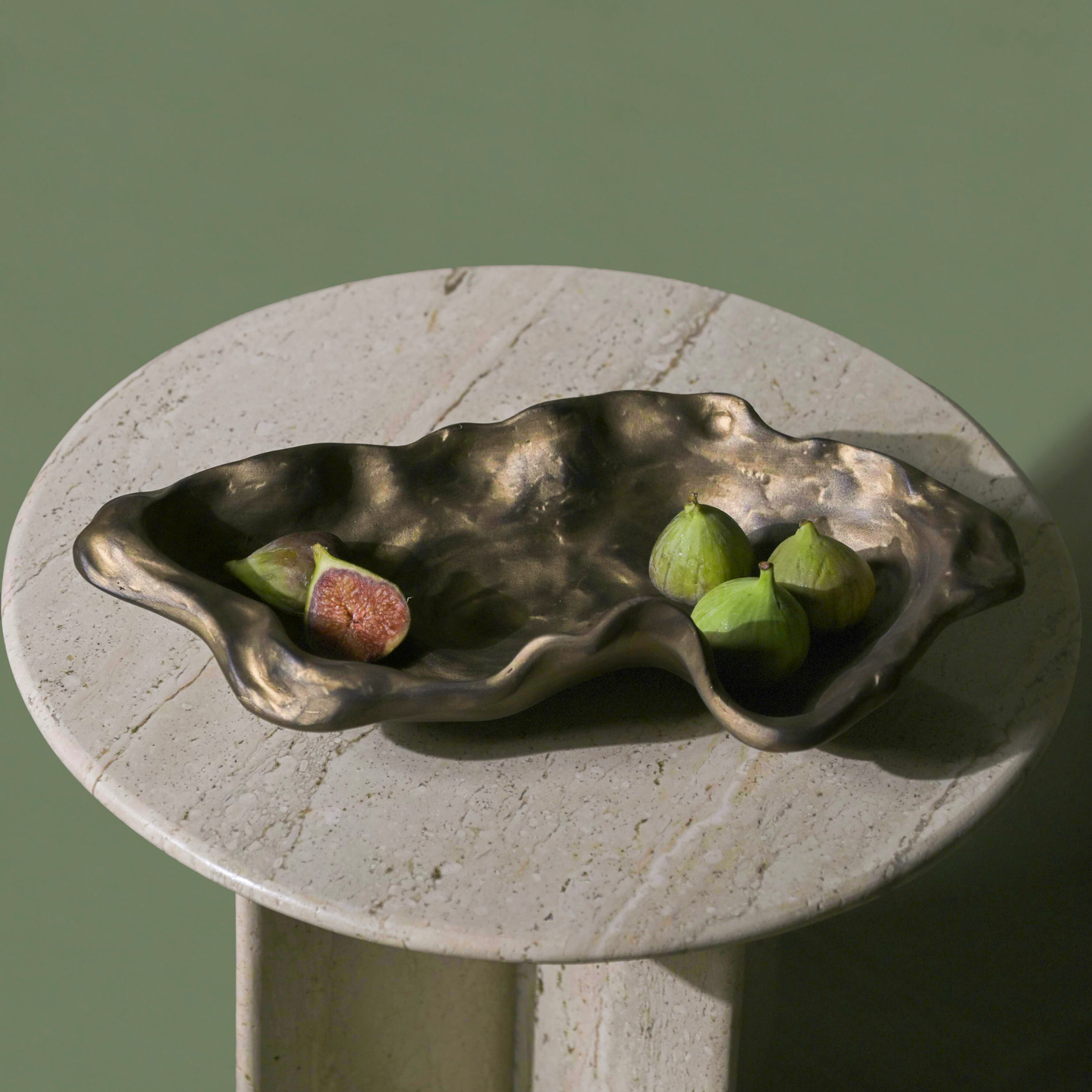 Serving Bowl | Dust Two Sizes Food Safe Handmade | Marble