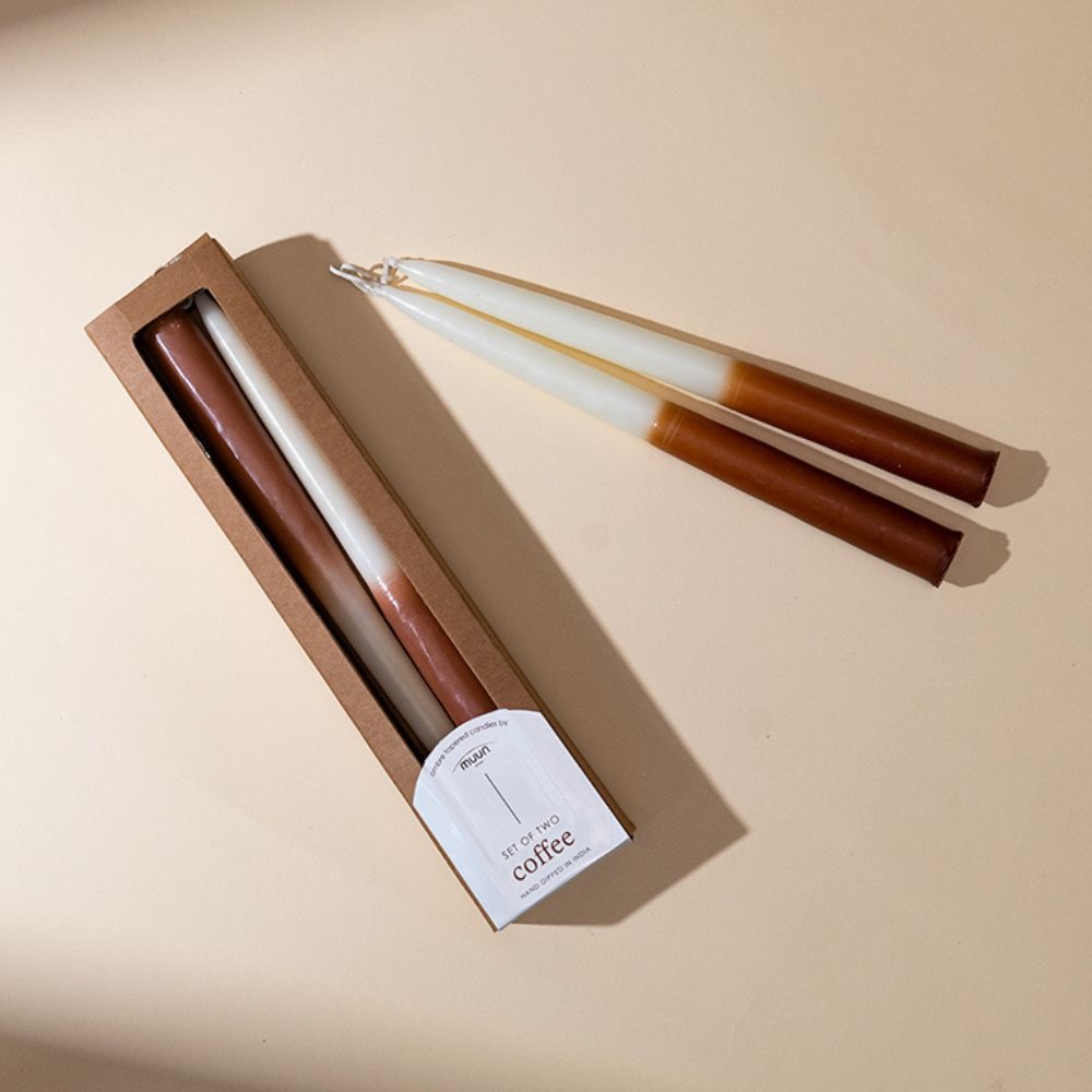 Ombré Hand-dipped Taper Candles
