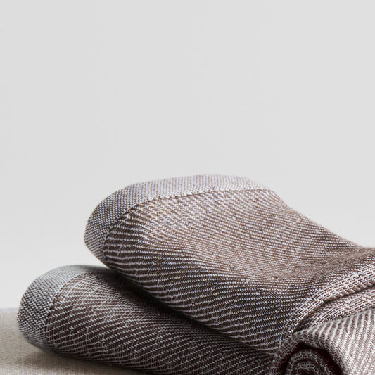 Peat | Cotton Bamboo | Hammam Terry | Face Towel
