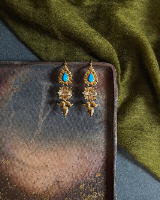 Na-gyen Akor | Akor Earcuffs – Turquoise