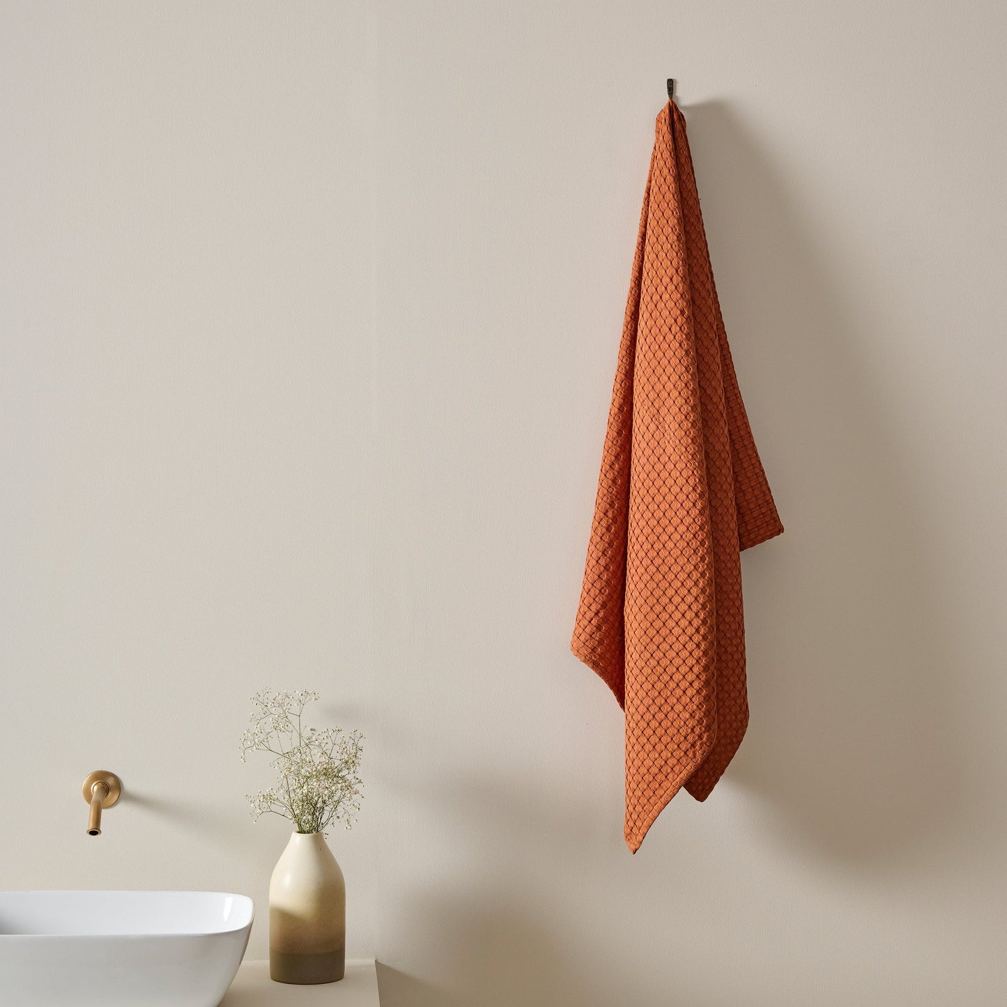 Honeycomb | Cotton Bamboo | Waffle | Bath Towel