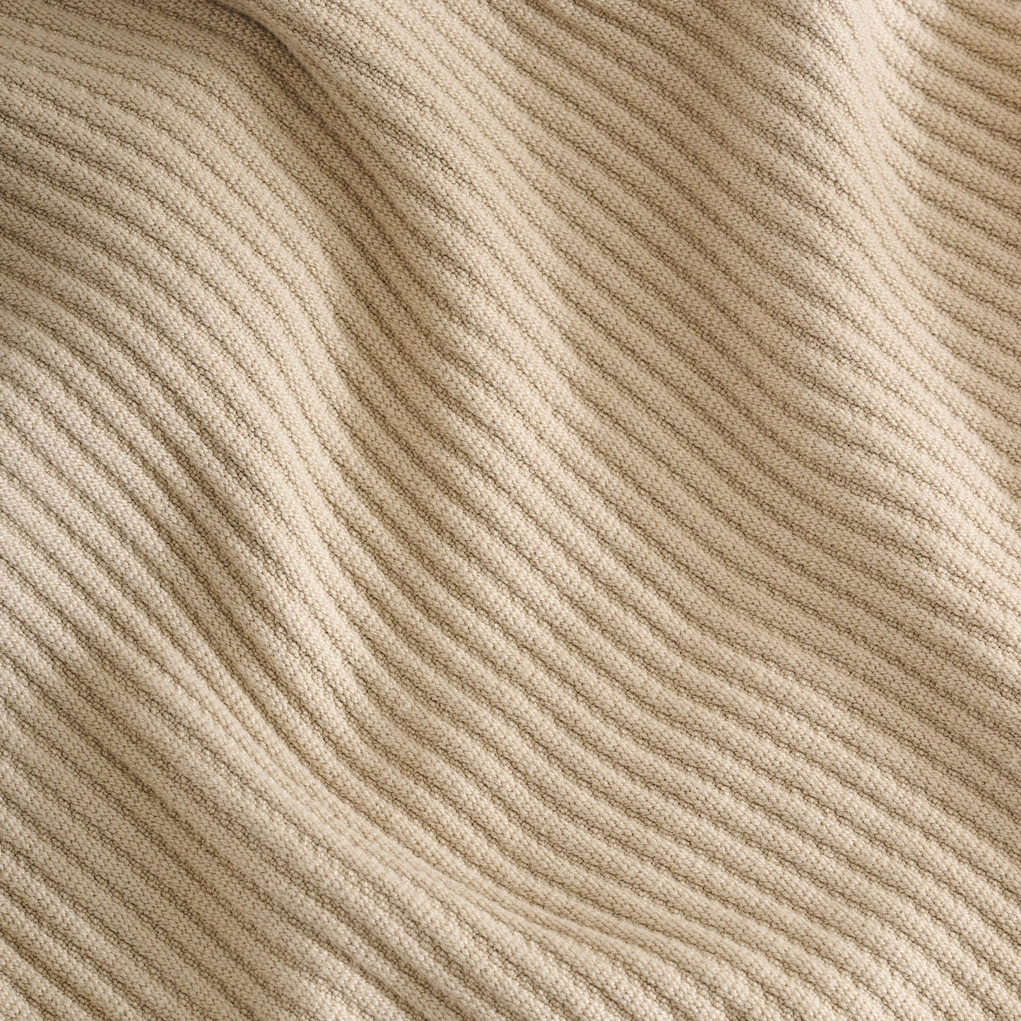 Throw Blanket | Cotton Bamboo Cord Rib | | Corn Row