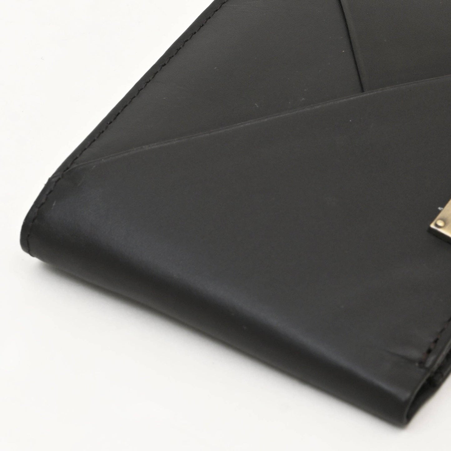 Leather Wallet – Green Full-Grain Waxy Leather For Men