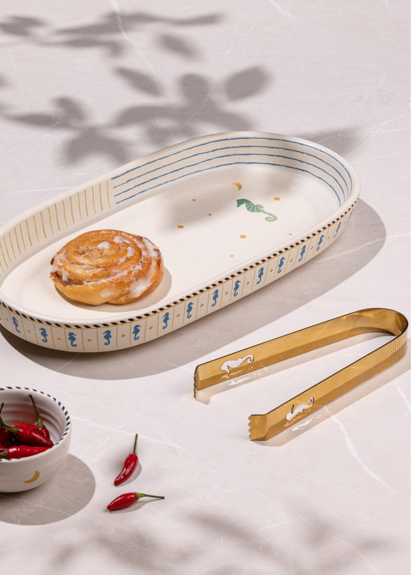 Mirissa Tongs - Gold