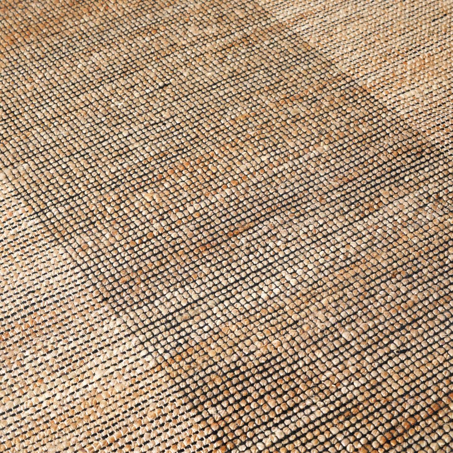 Hand Woven Herringbone Block Rug