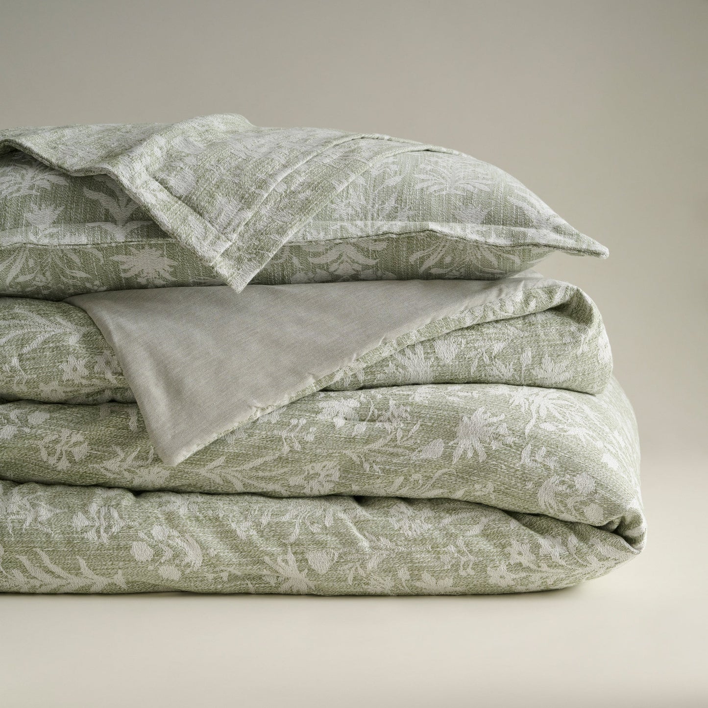 Comforter | Cotton Bamboo Jacquard | Single & Double Size  | With 2 Pillow Shams
