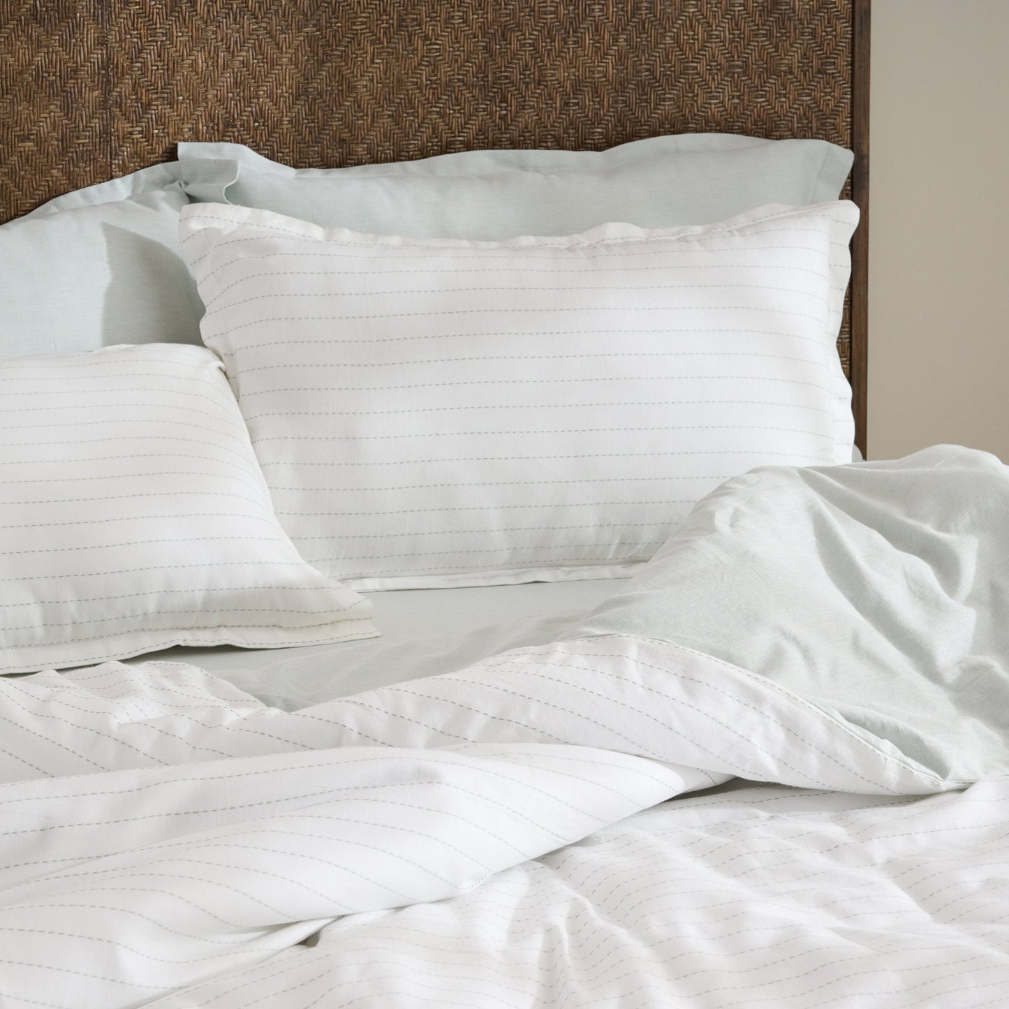 Comforter | Cotton Bamboo Tinsel Raindrop | Single & Double  | With 2 Pillow Shams