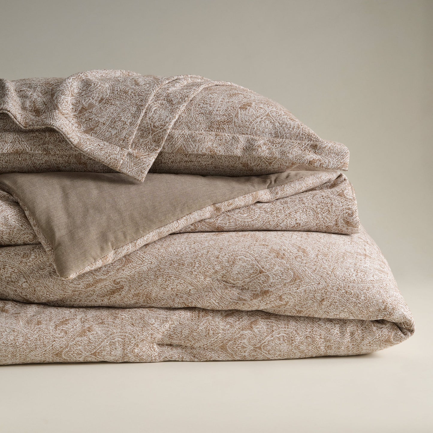 Comforter | Cotton Tencel Jacquard Yarn-dyed | Double & Single | With 2 Pillow Shams
