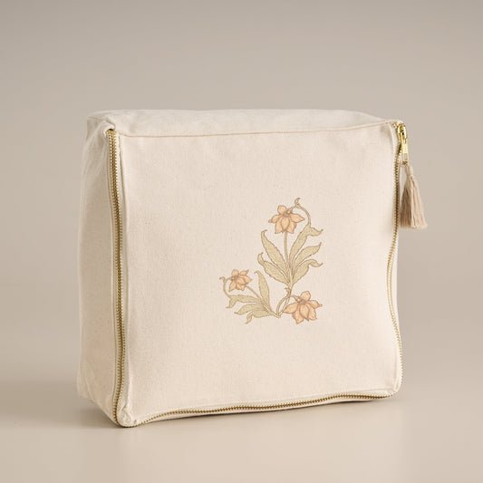 Pouch | Canvas Floral Printed