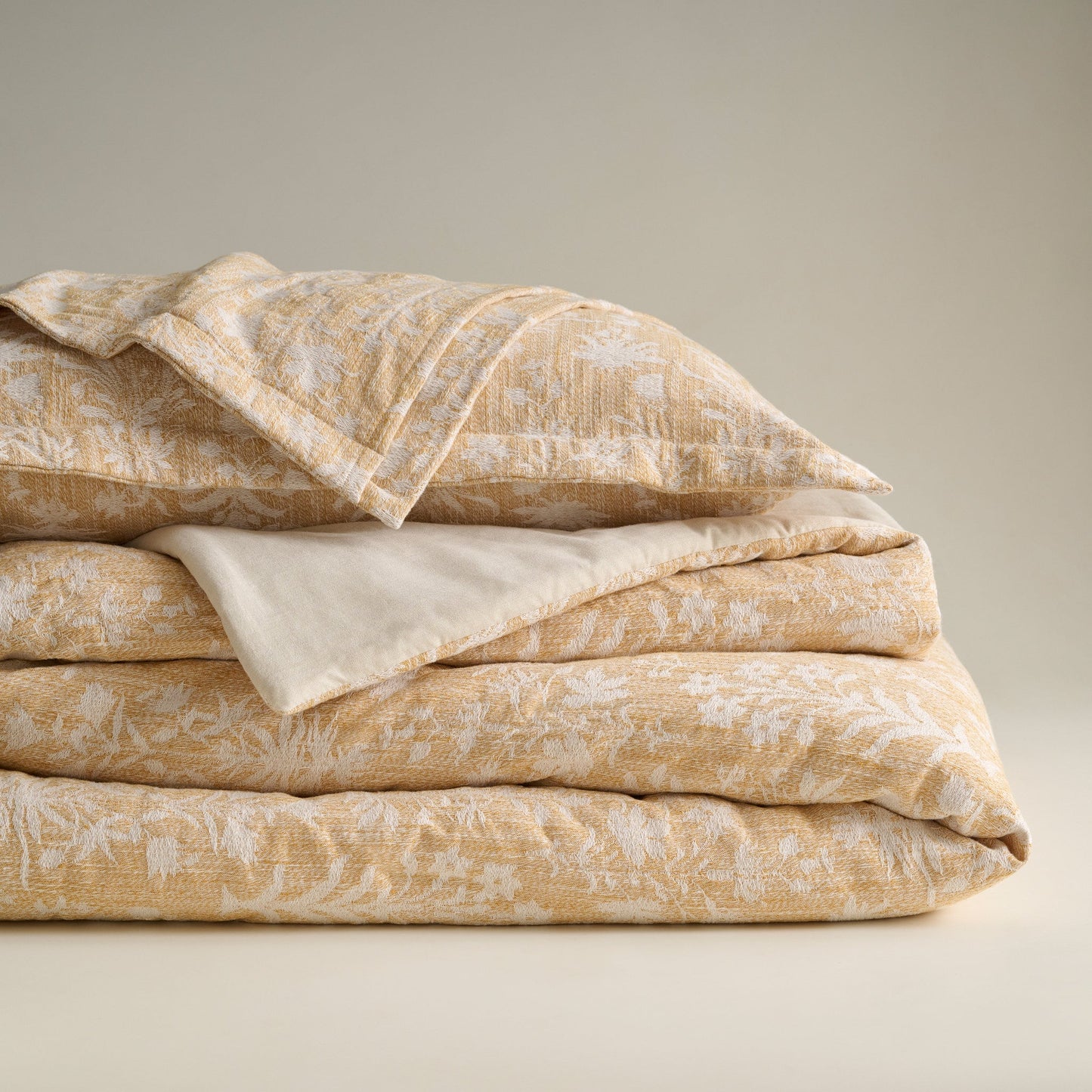 Comforter | Cotton Bamboo Jacquard | Single & Double Size  | With 2 Pillow Shams