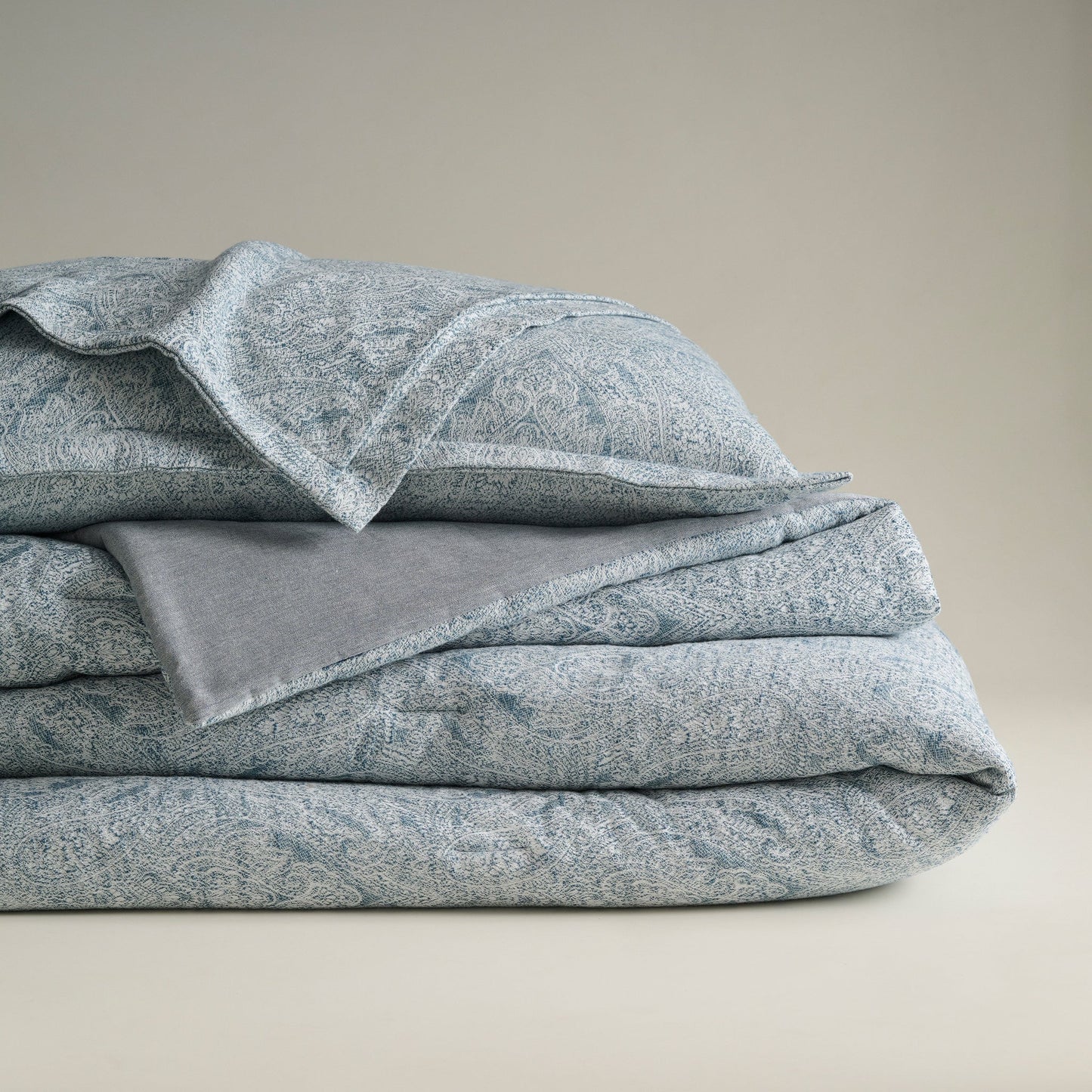 Comforter | Cotton Tencel Jacquard Yarn-dyed | Double & Single | With 2 Pillow Shams
