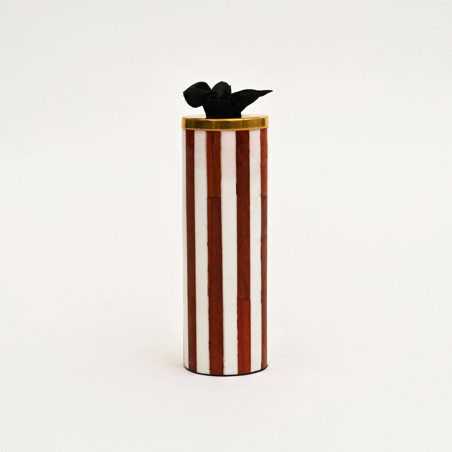 Striped Pattern Candle Holder
