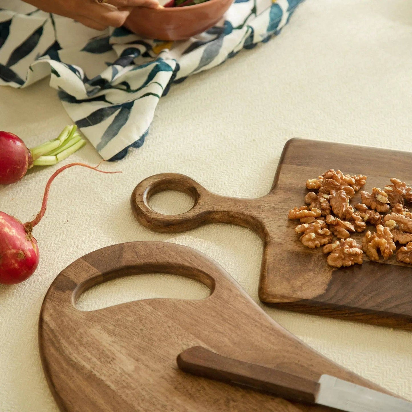 Laimai Rectangle Chopping Board – Handcrafted Sheesham Wood