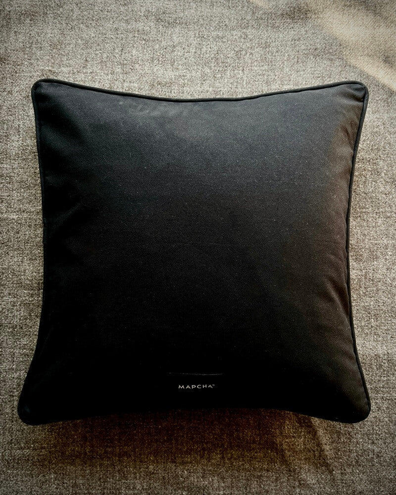 Nakpo | Black Contrast Cushion Cover