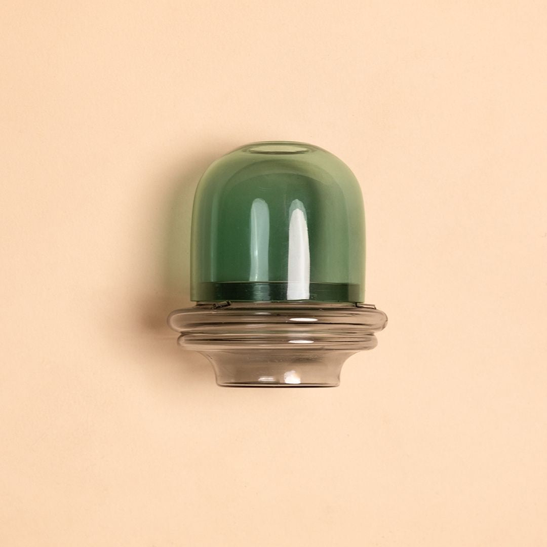 Borosilicate Glass Candle Holder Dome - 2 Colors