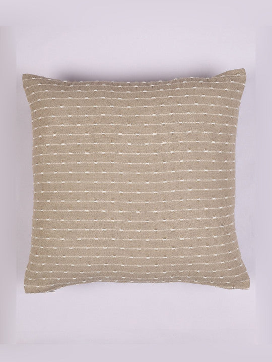 Set of 2 - Geometric Accent Pillow Covers – Interior Decor Textiles – Durable Cotton Fabric – Square