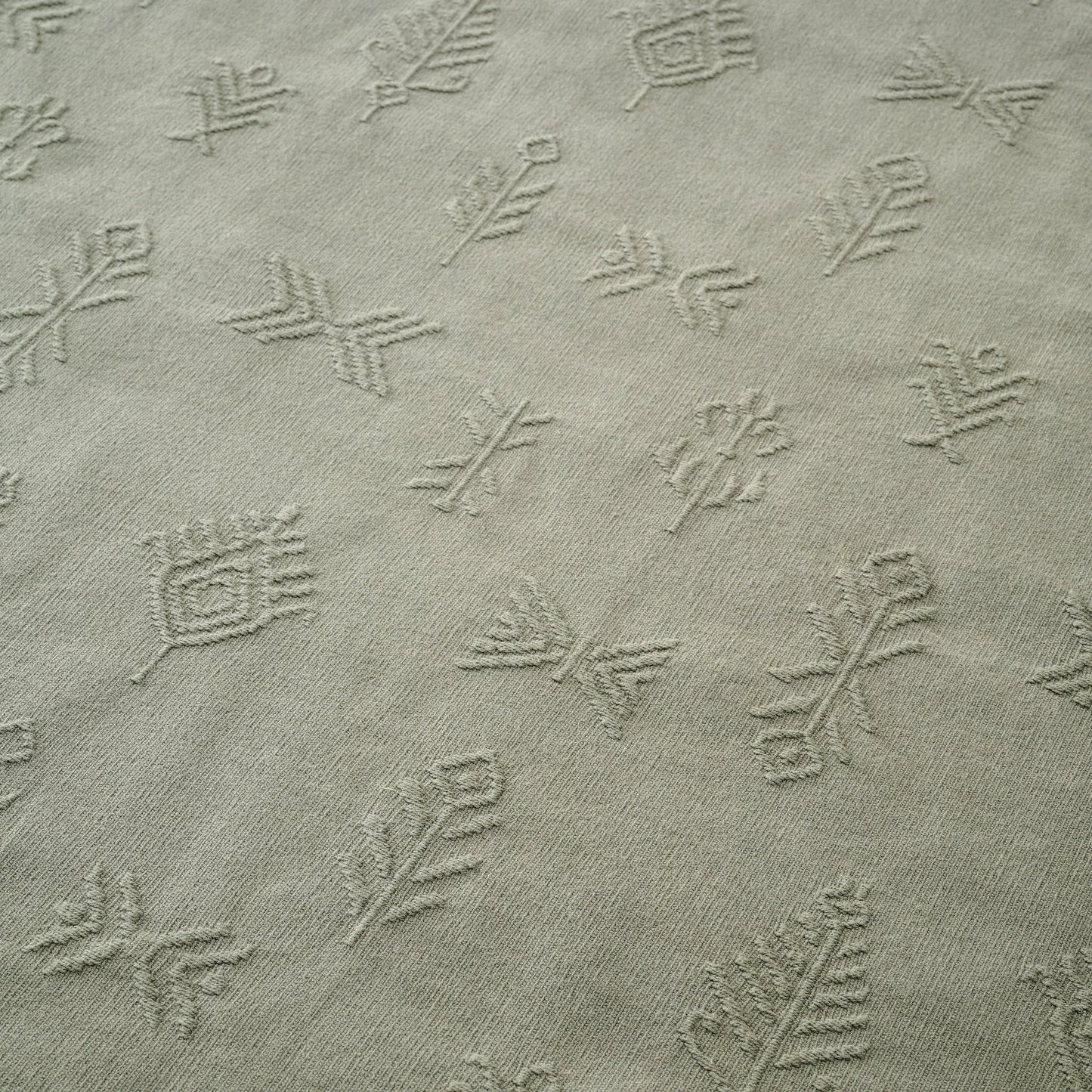 Bed Cover | Heavy Jacquard Embossed Motif | King & Queen Sizes