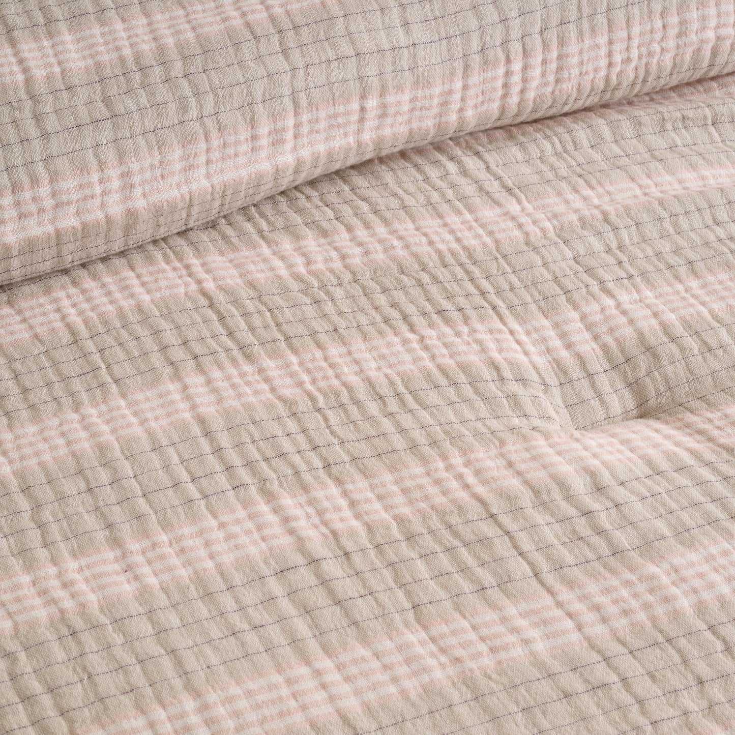 Comforter | Yarn-dyed Gauze Chambray Backing | Double & Single  | With 2 Pillow Shams