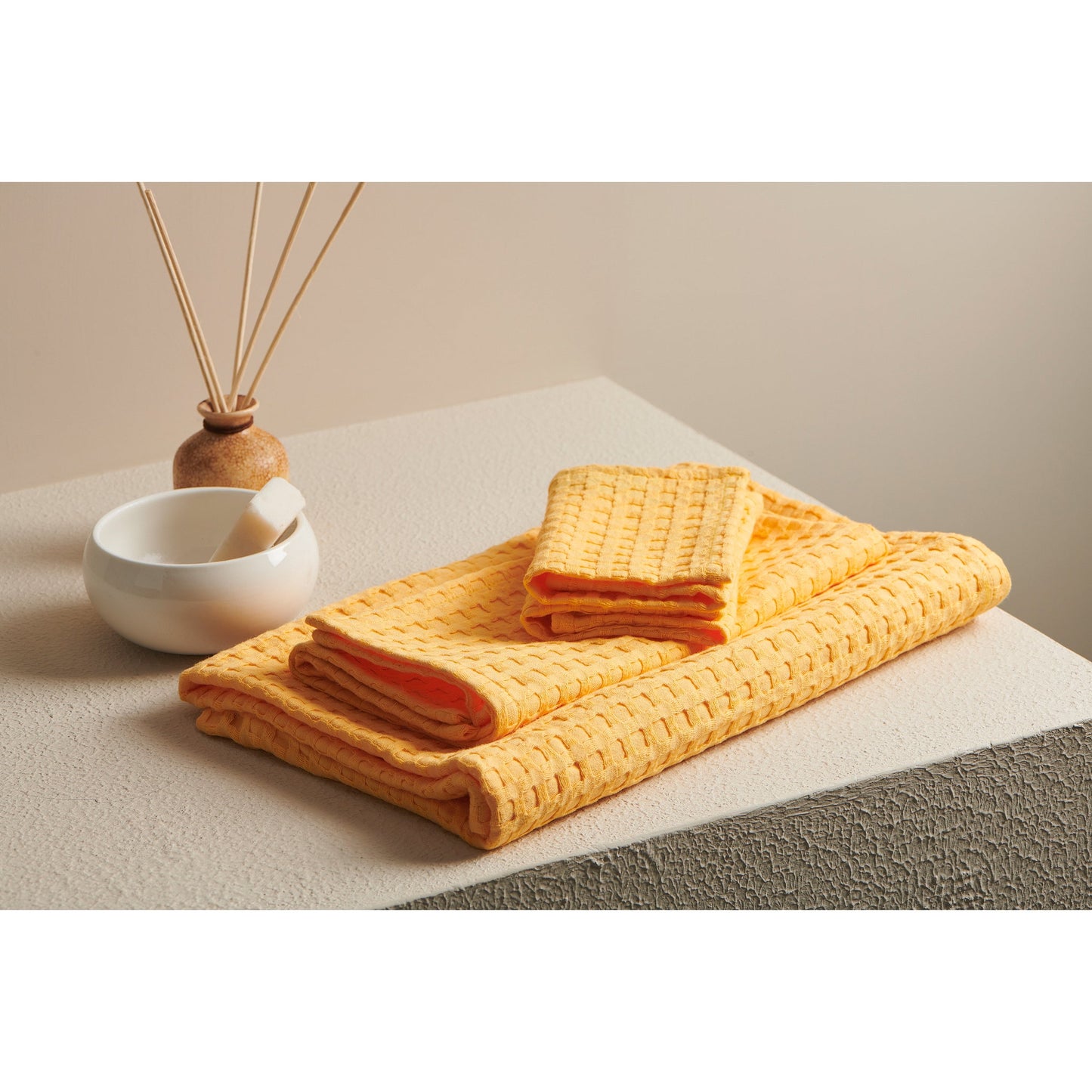 Pixel | Cotton | Waffle | Bath Set