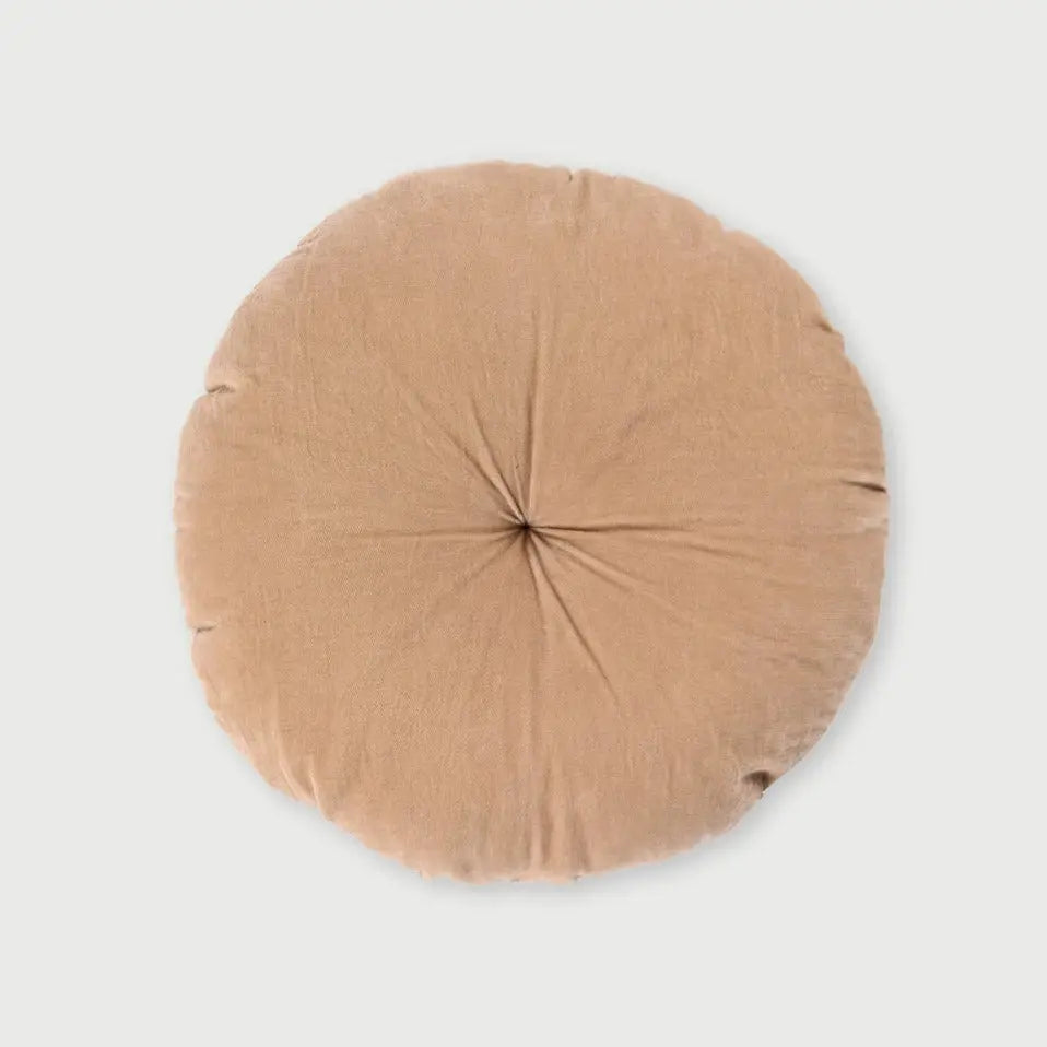 Cuddle Spice Velvet Round Cushion SanctuaryLiving