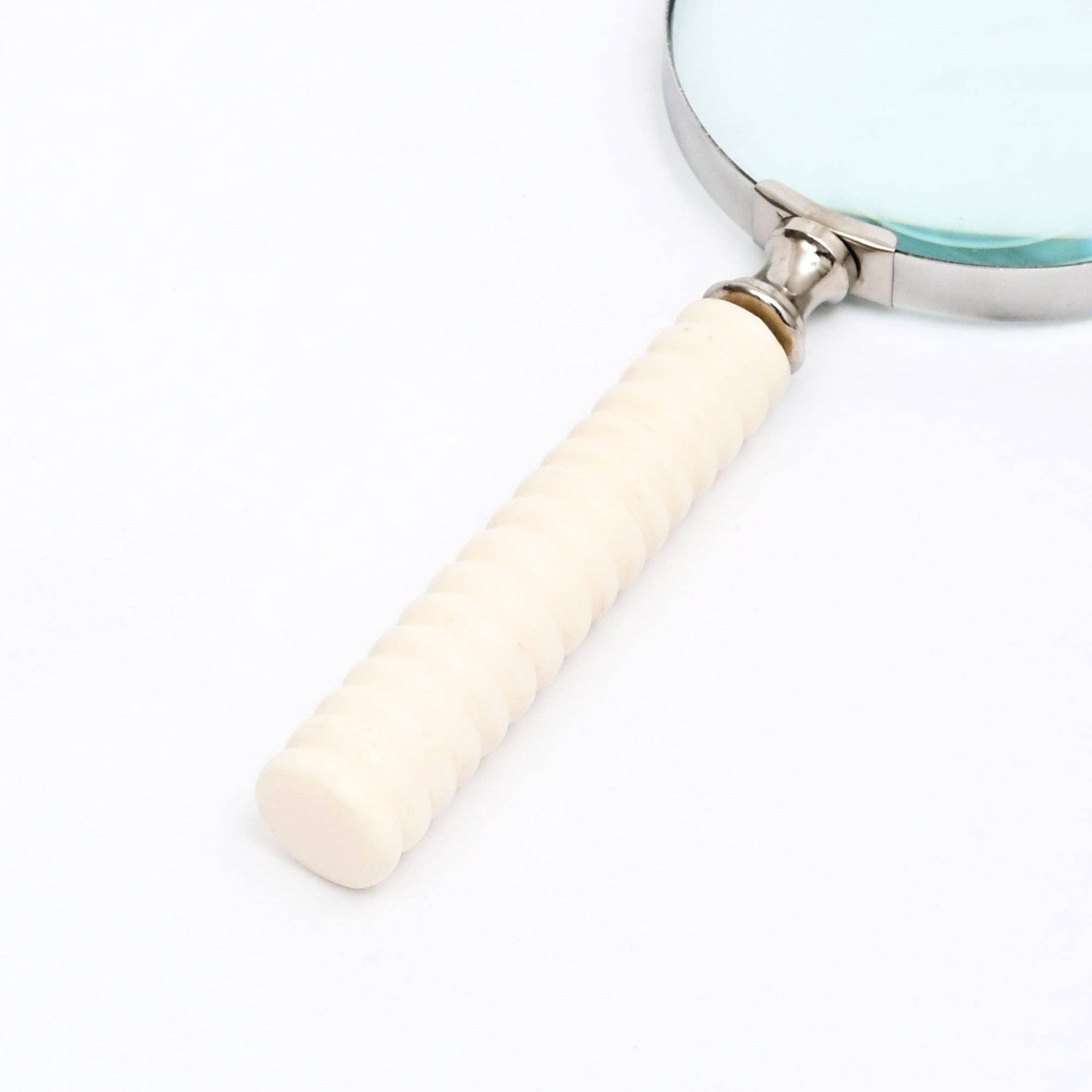Elegant Magnifying Glass – Steel & Resin Design