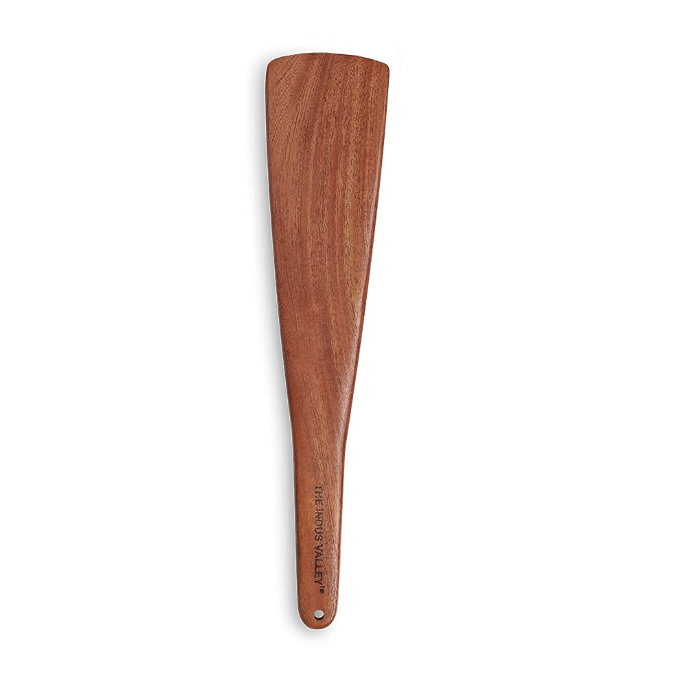 Neem Wood Ladles – Kitchen Utensil Set – Natural, Scratch-Free Cookware – Set of 3 (25cm)