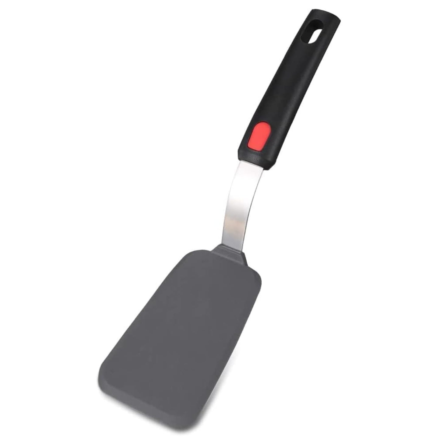 Spatule de cuisine en silicone – Spatule à crêpes large – Silicone anti-rayures et résistant à la chaleur – 28 x 7 cm (Lot de 1)