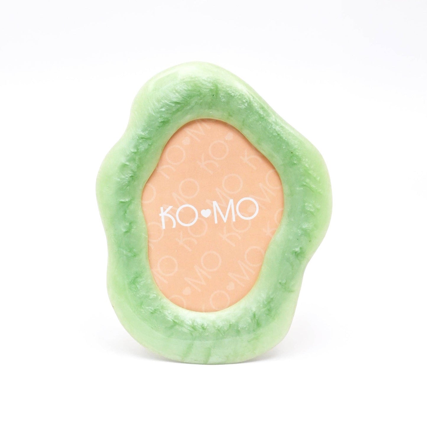 Green Organic Resin Photo Frame 5x7 Inch Modern Décor