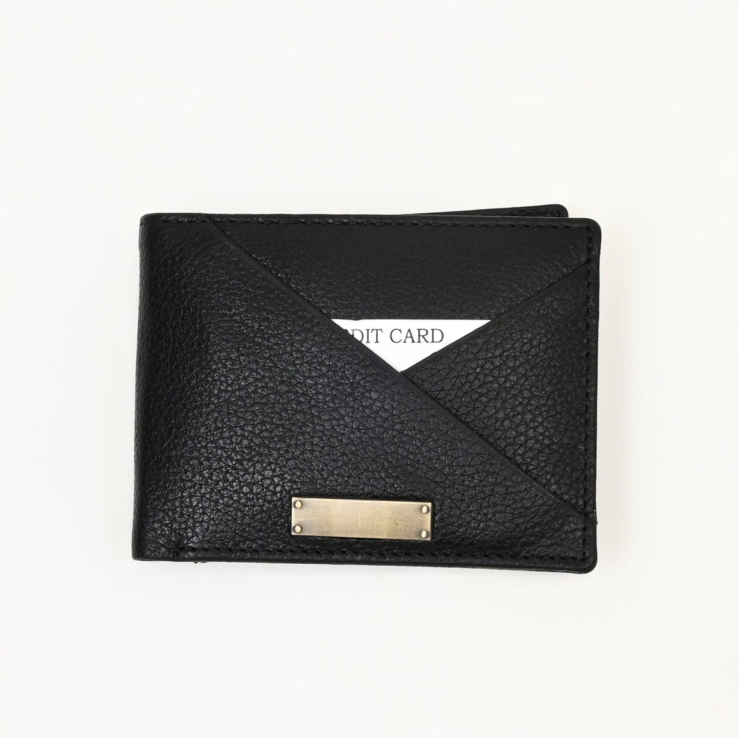 Premium Grained Black Wallet Men’s Wallet with 6 Card Slot