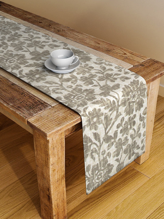 Patterned Table Dressing – Dining Runner – 100% Cotton Fabric – Rectangular Design