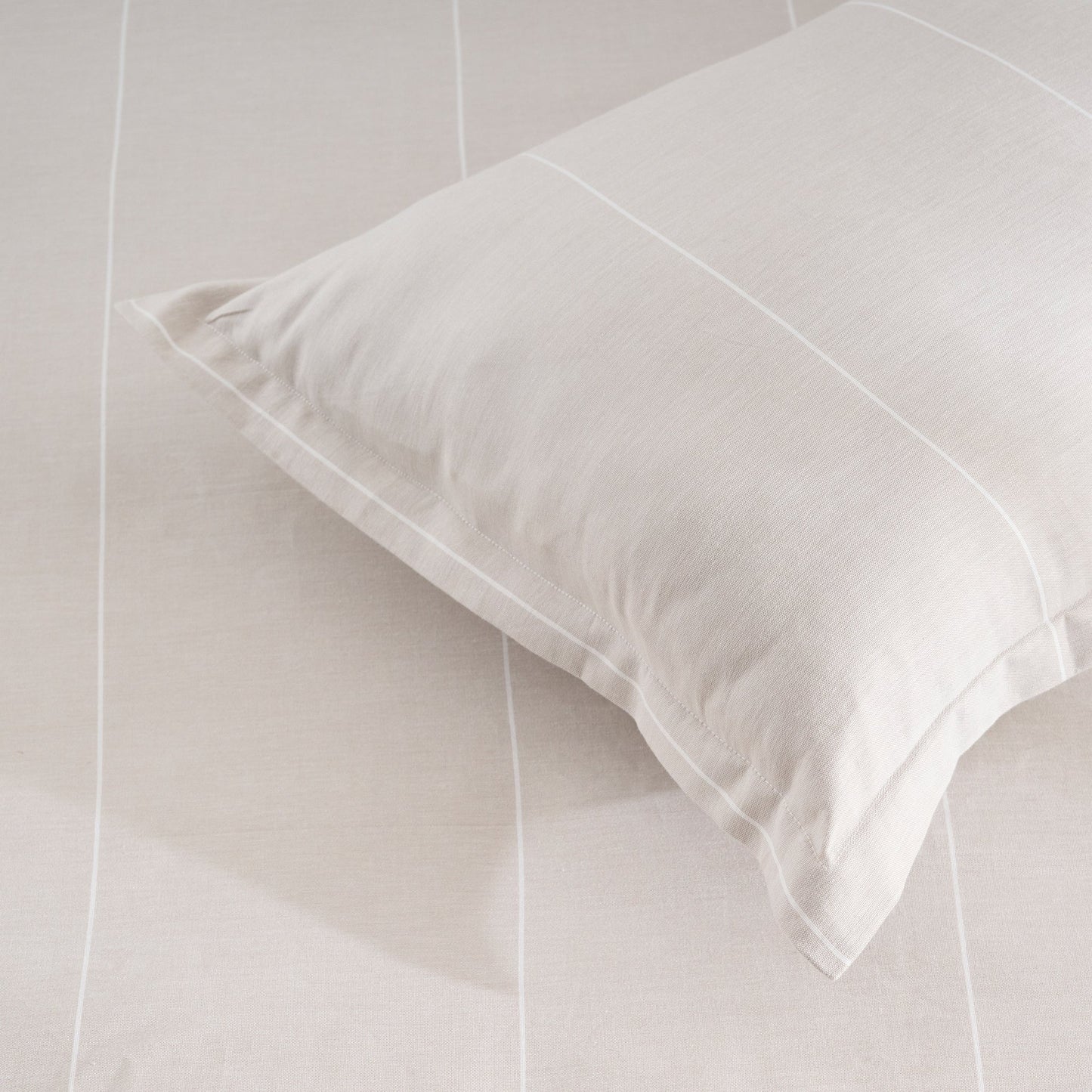 Duvet Cover | Cotton Bamboo Chambray | Single & Double Size | With 2 Pillow Shams